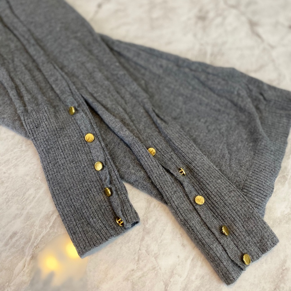 HM Gray Turtleneck Sweater